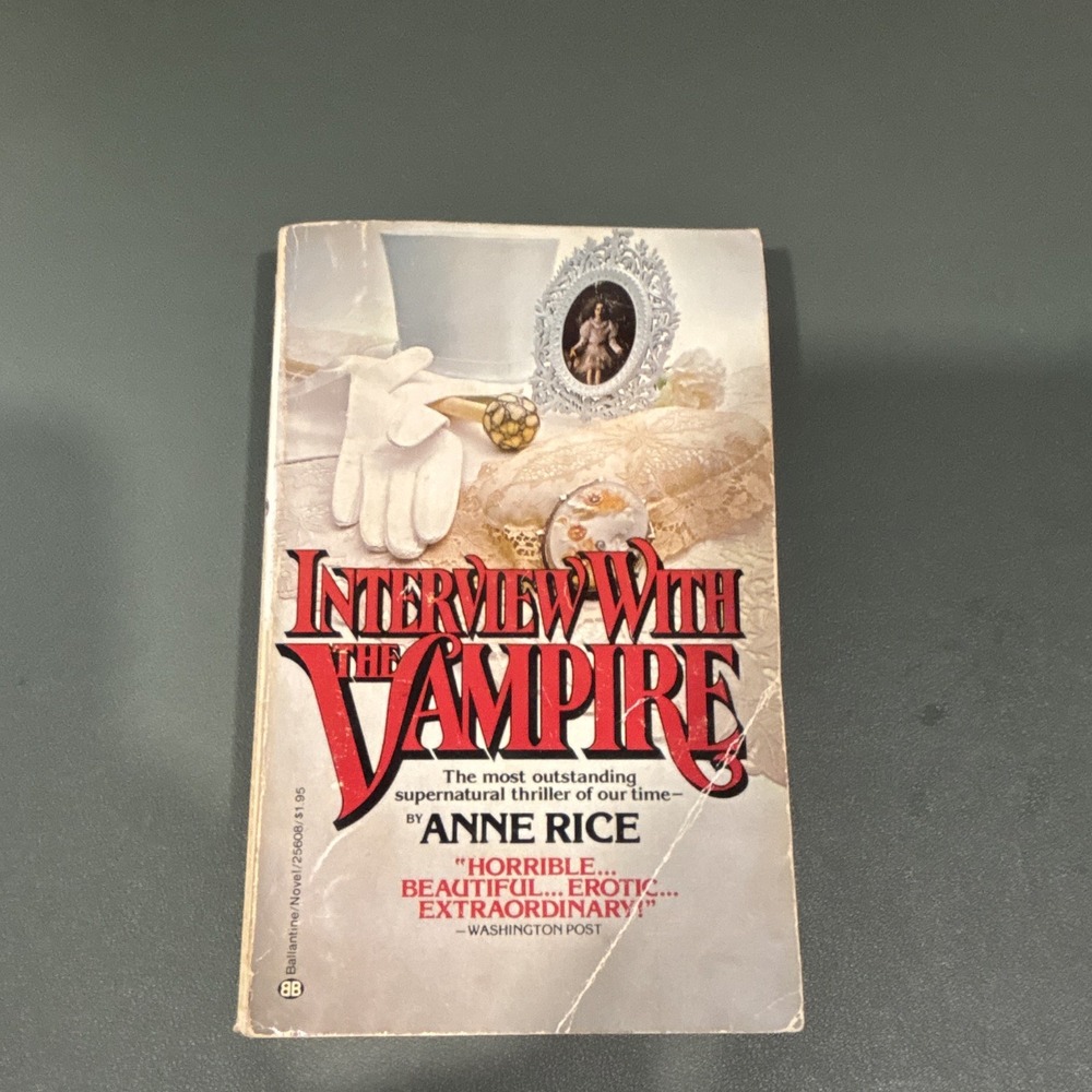 Vintage Interview with the Vampire Anne Rice 1977 First Ballantine Printing MMPB